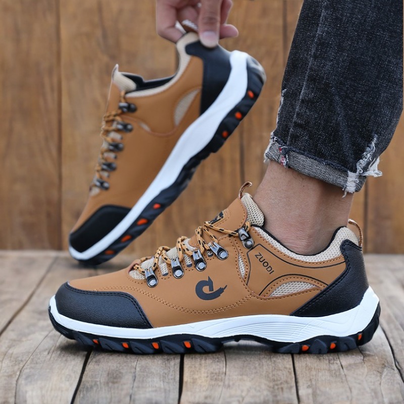 Men Shoes Elegant - Yürüyüş Botları Erkek Siyah Spor Ayakkabı