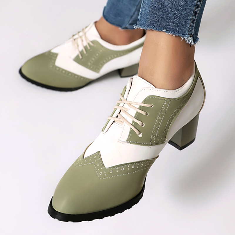 Men Shoes Elegant - Tatlı Kadınlar İçin Düşük Topuklu Ayakkabılar