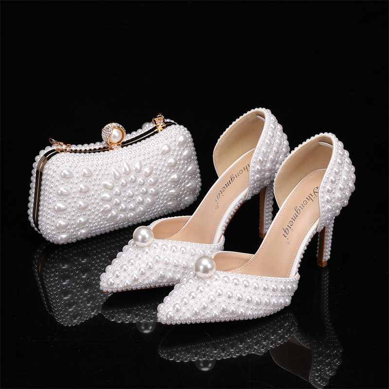 Men Shoes Elegant - Kadınlar İçin Çanta ve Ayakkabı Seti