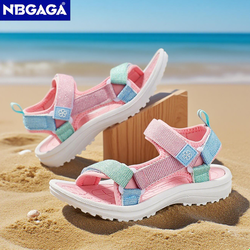 Sandal Sport Outdoor - Sevimli Pembe Çocuk Kız Spor Sandalet