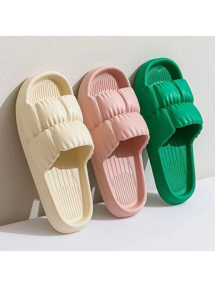 Men Shoes Size To Women - Ultra İnce Tabanlı Kadın Terliği Banyo