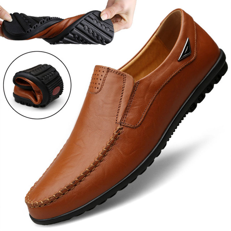 Men Shoes Elegant - Hakiki Deri Erkek Rahat Ayakkabılar Lüks