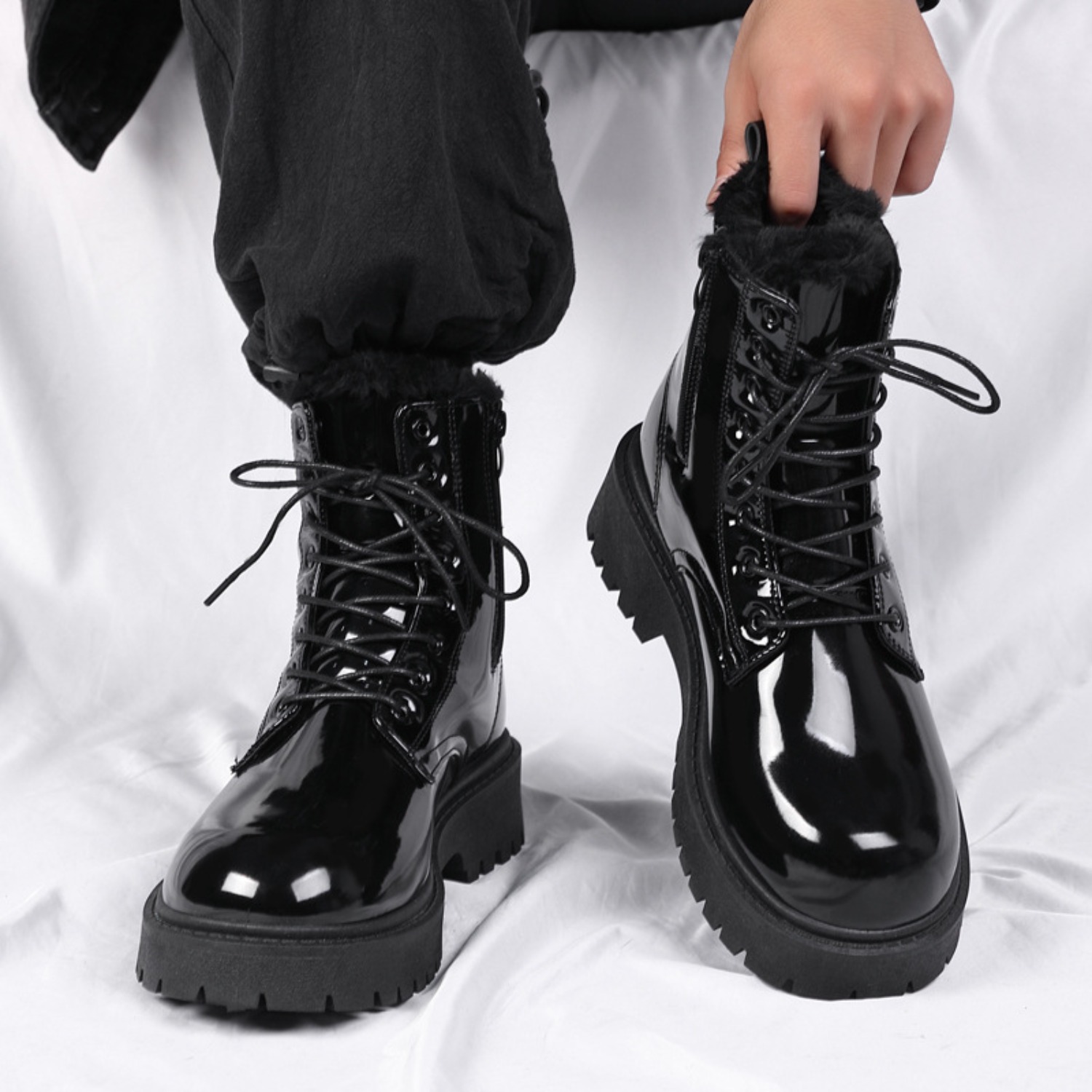 Erkekler için sıcak pelüş yüks - Men Shoes 2026 incelemesi ve fiyatı
