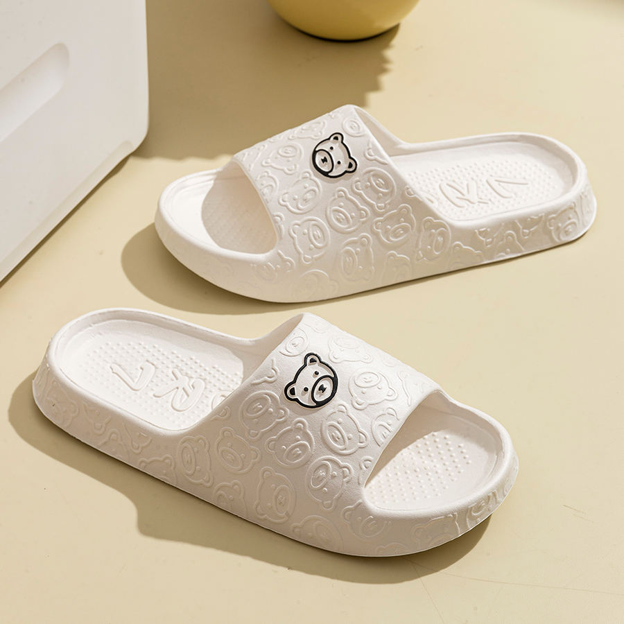 Baskılı sevimli ayı kadın terl - Men Shoes Size To Women incelemesi ve fiyatı