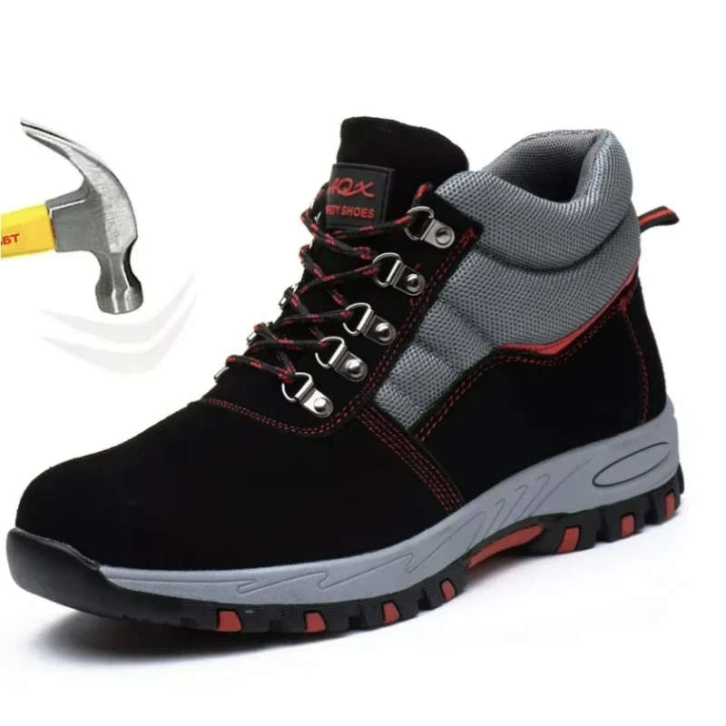 Yüksek kaliteli erkek güvenlik - Work Boot Steel Toe incelemesi ve fiyatı