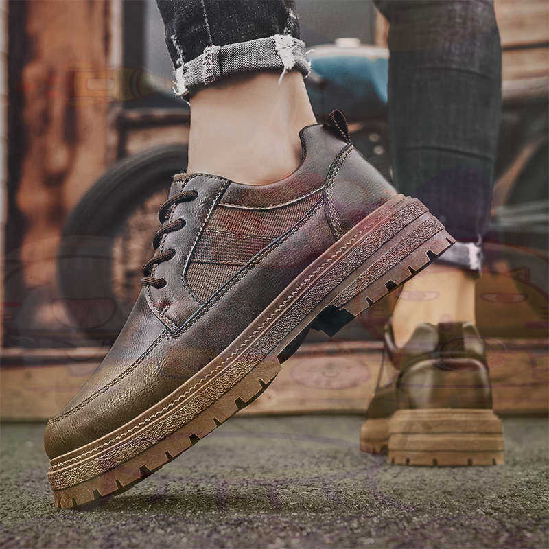 Koyu Doğal Deri Moda Eğitmenle - Men'S Shoes Different Types incelemesi ve fiyatı
