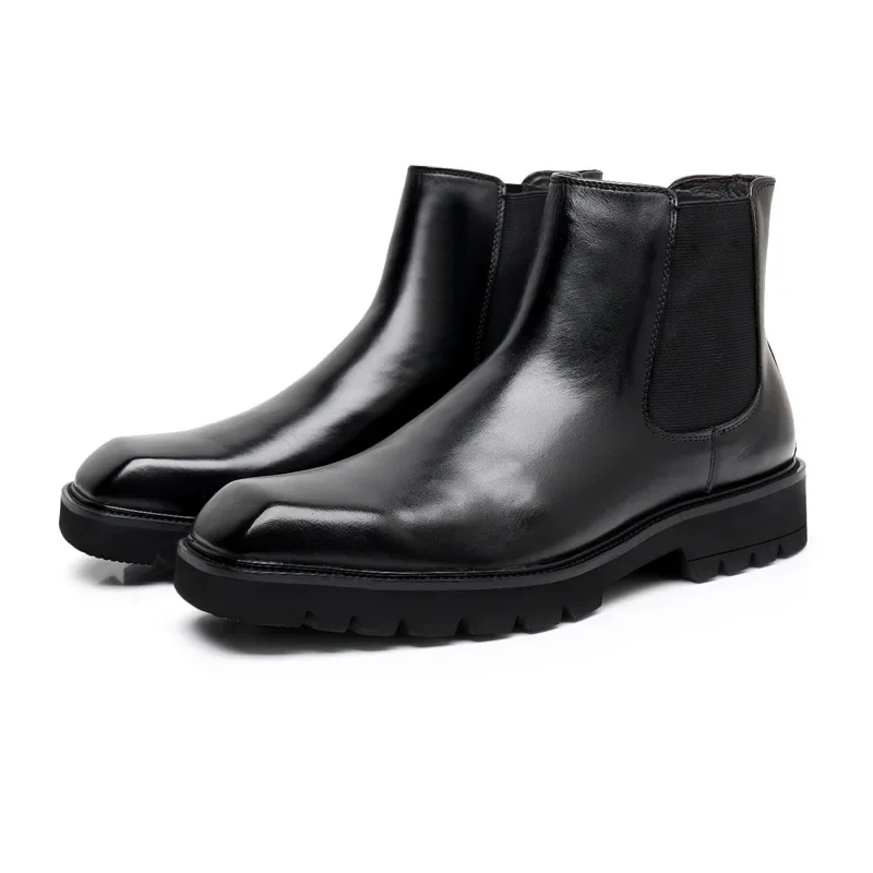 Zarif Erkek Hakiki Deri Botlar - Men Shoes Elegant incelemesi ve fiyatı