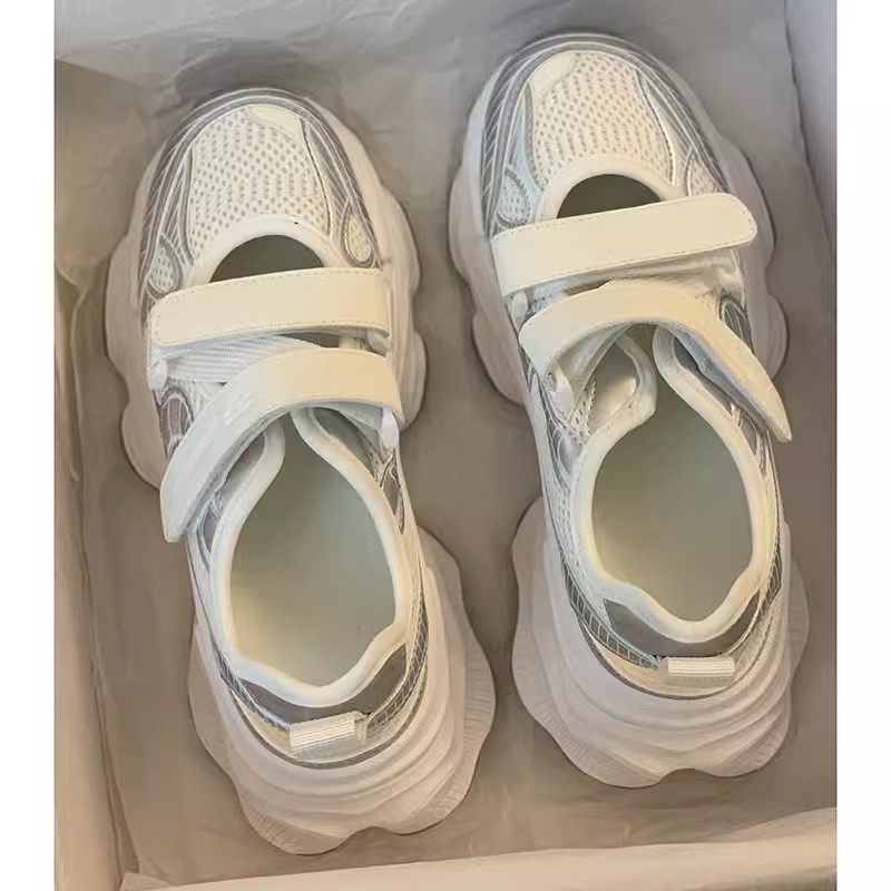 Metalik Gümüş Hollow Out Platf - Sandal Sport Outdoor incelemesi ve fiyatı