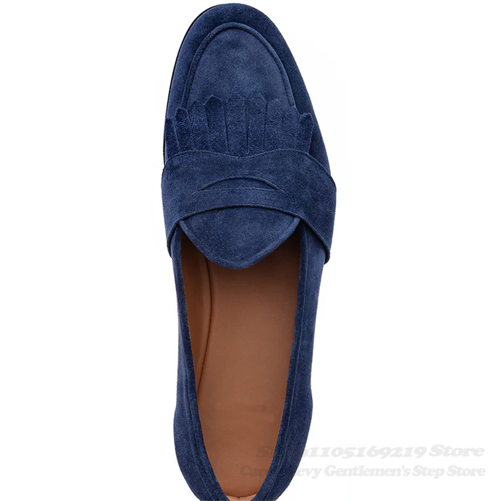 Lacivert Süet Loafer'lar Erkek - Men Shoes Elegant incelemesi ve fiyatı