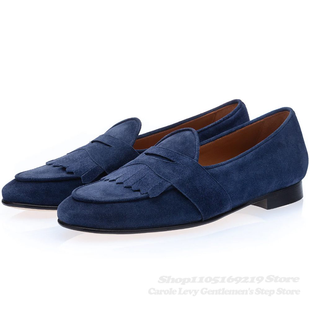 Lacivert Süet Loafer'lar Erkek - Men Shoes Elegant incelemesi ve fiyatı