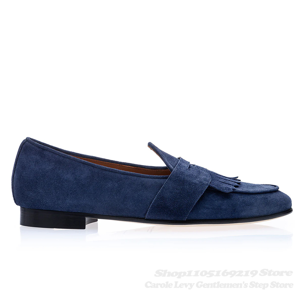 Lacivert Süet Loafer'lar Erkek - Men Shoes Elegant incelemesi ve fiyatı