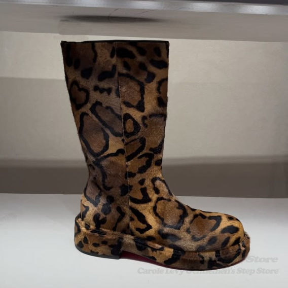 Kahverengi Süet Leopar Desenli - Men Shoes 2026 incelemesi ve fiyatı